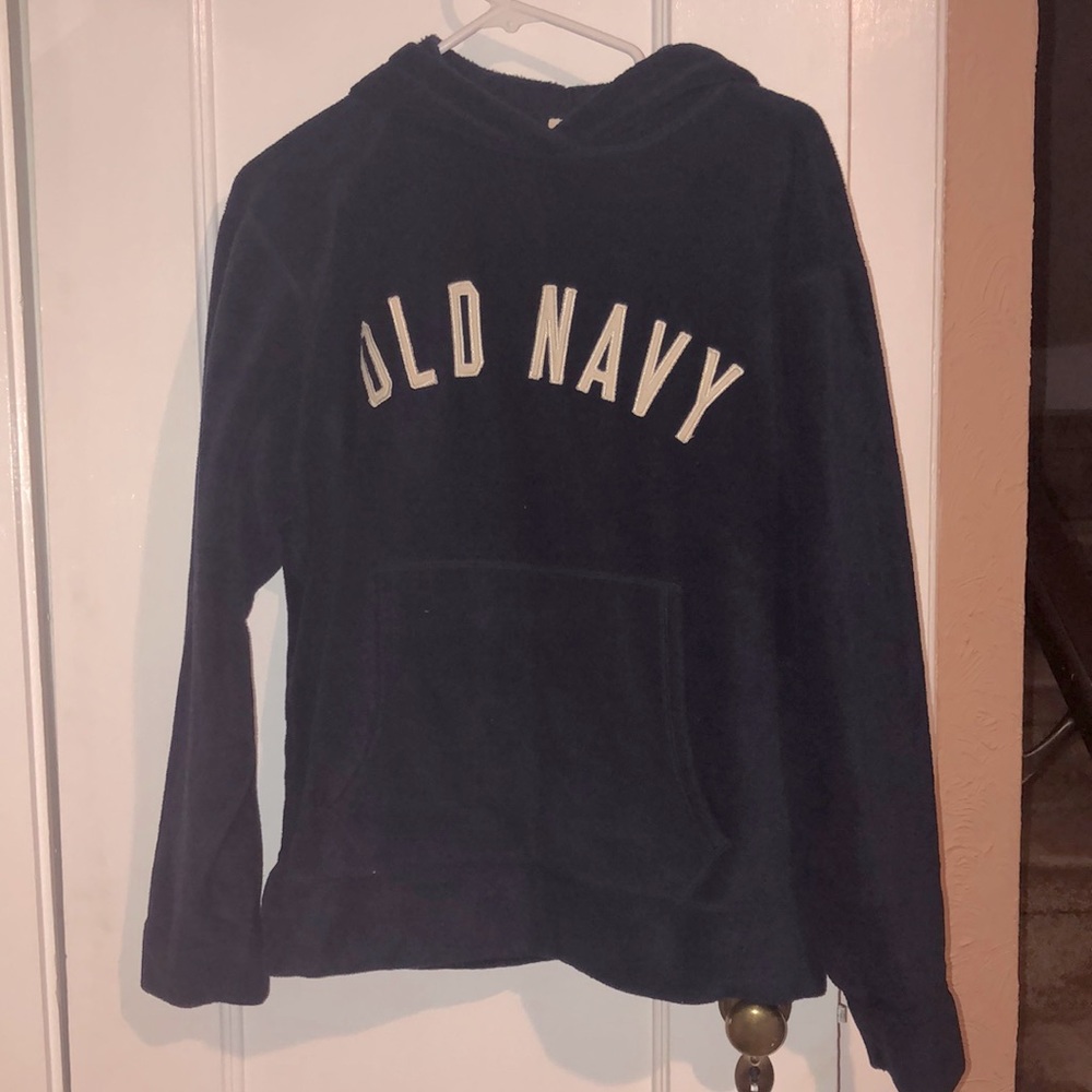 Old navy Y2K era fleece hoodie